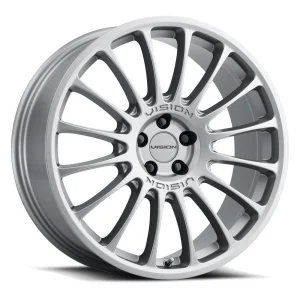 Vision Wheel Street Designs – 477 MONACO 2020 – Grey – 17″x8″ 38mm – All weather Wheels – 477-7844MG38